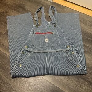 Vintage Pointer Brand Hickory Striped Overalls